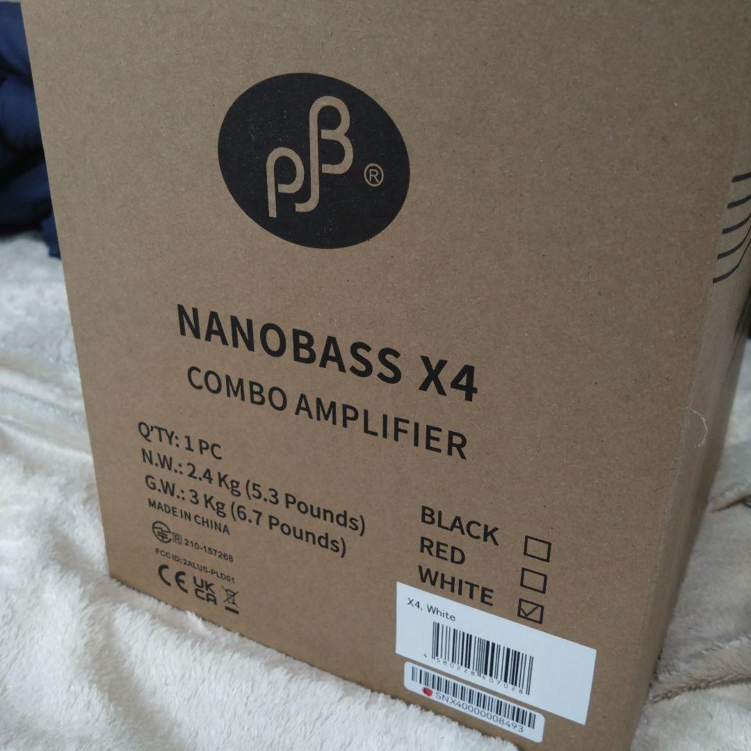 【新品未使用！】PHIL JONES BASS （PJB）NANOBASS X4