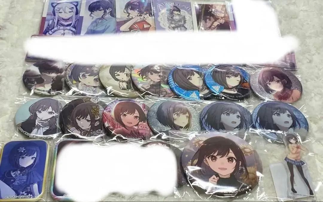 プロセカ 缶バッジ エピカ 箔押し ノーブルアート 特典 色紙