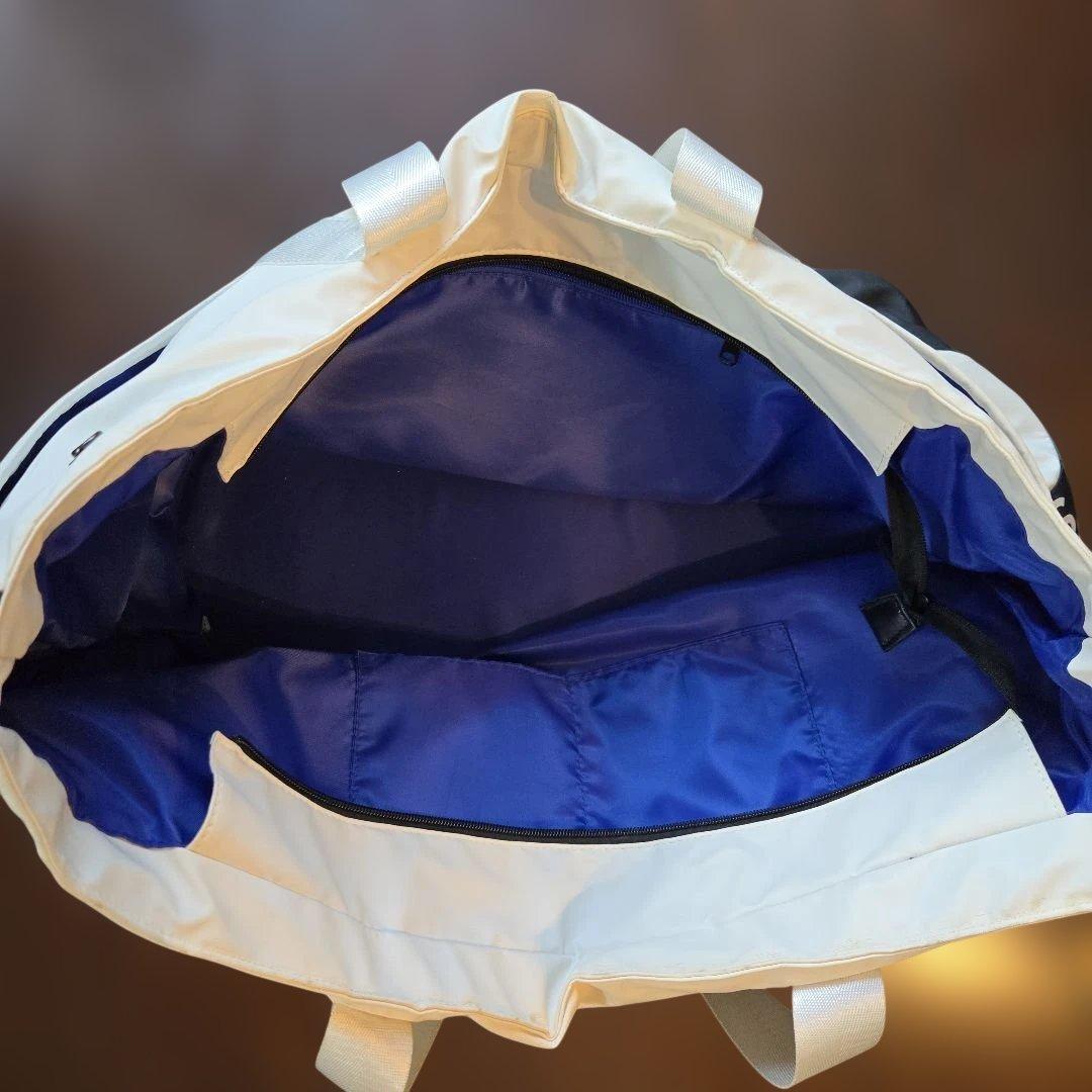 デサントゴルフ　ビッグトートバッグ　ロッカバック(男女兼用)デザイン白　[春夏]