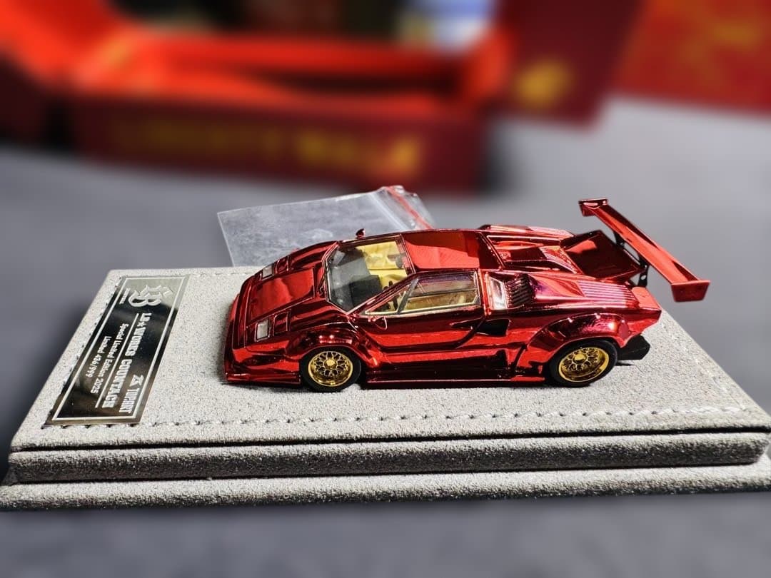 TOPART 1/64 LBWK chrome red 限定モデル436/999