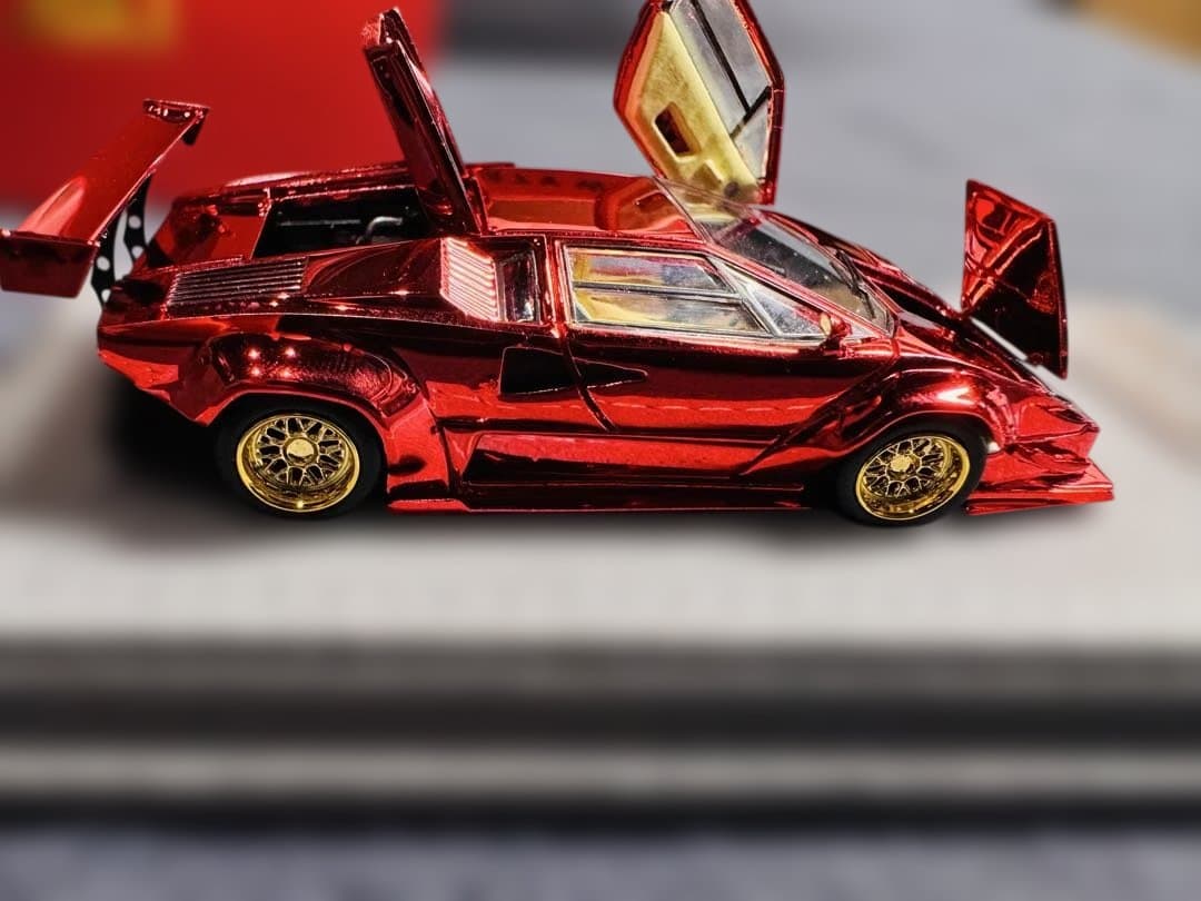 TOPART 1/64 LBWK chrome red 限定モデル436/999