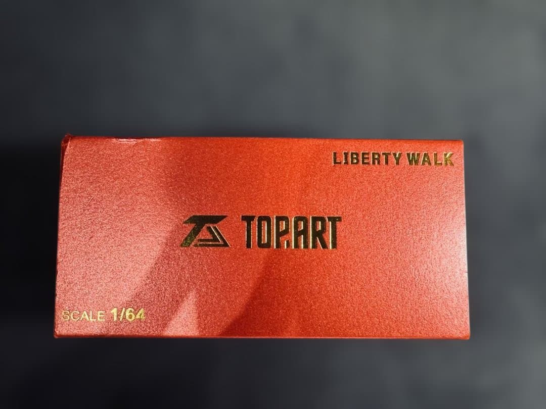 TOPART 1/64 LBWK chrome red 限定モデル436/999