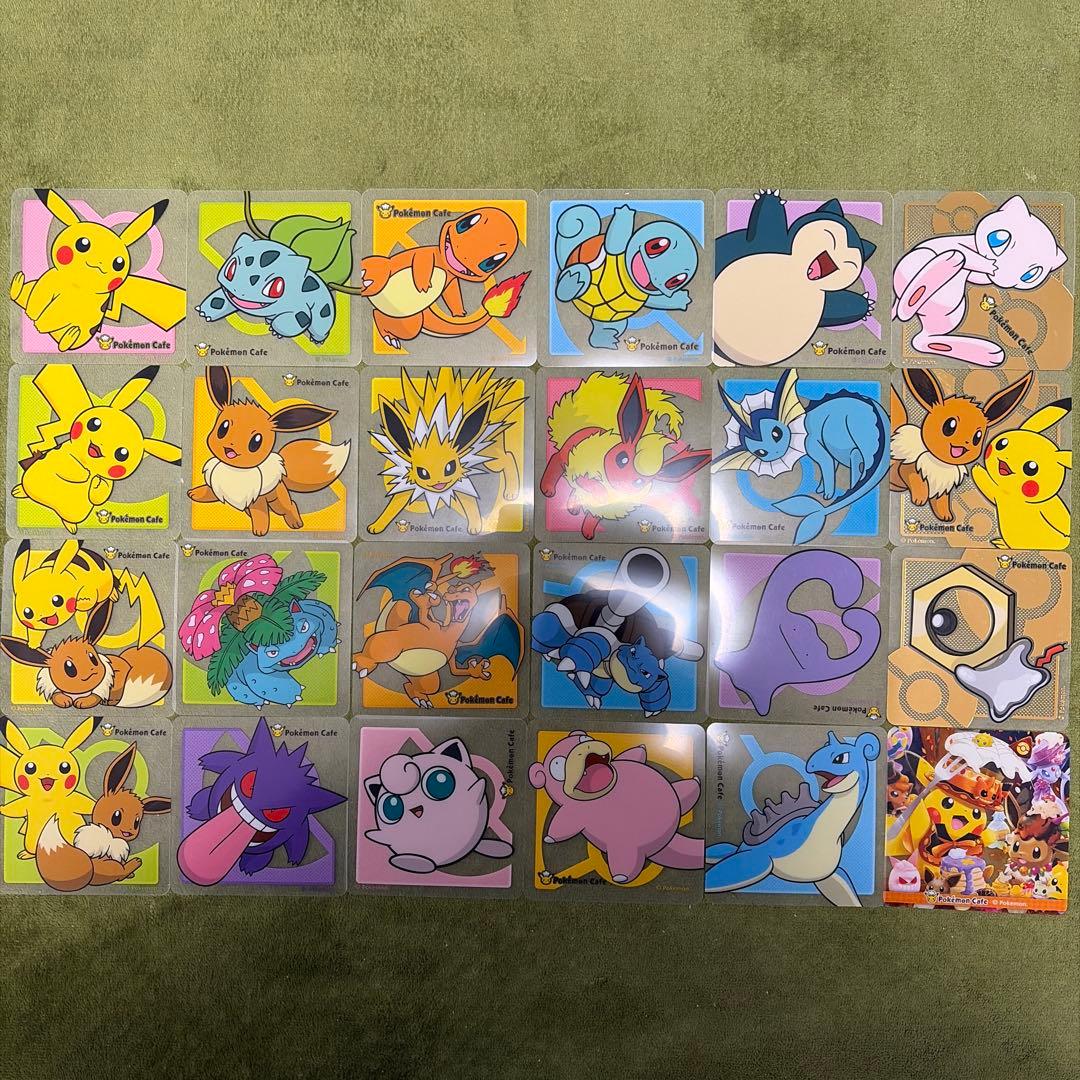 ポケモンカフェ コースター 48枚セット