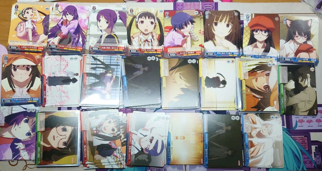 ヴァイスシュヴァルツ　化物語　まとめ売り