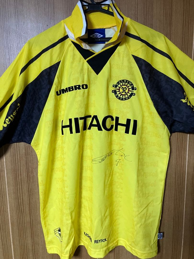 【超激レア美品】柏レイソル Ｌサイズ アンブロ 半袖　サイン入り