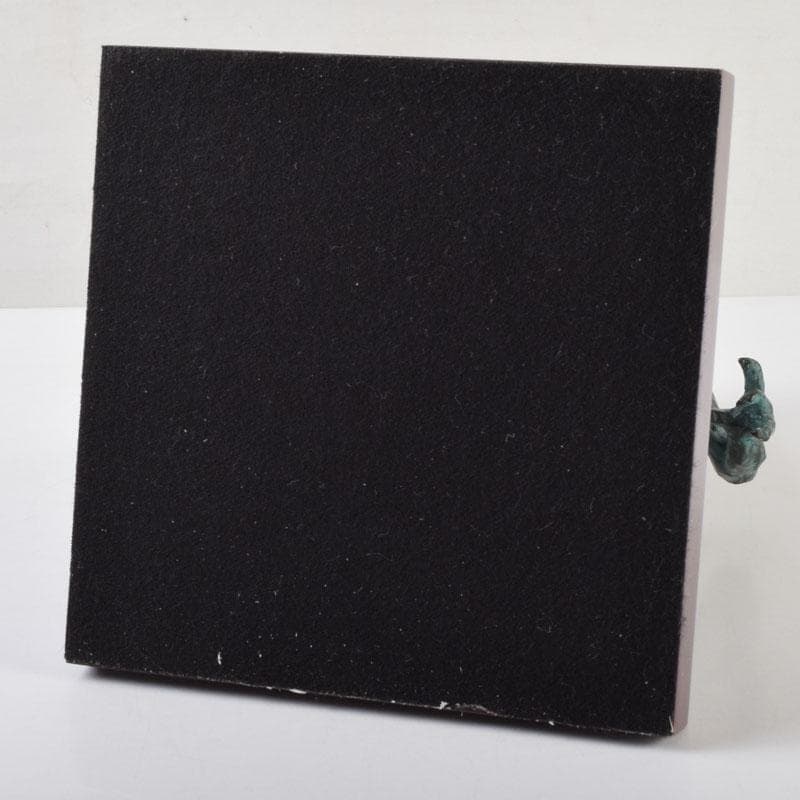 彫刻家　江里敏明造　青銅　青龍　置物　共箱　V　9090A