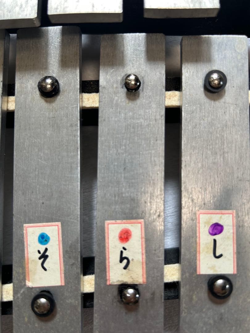 ZENON ゼンオン 226Z グロッケン 卓上鉄琴 元箱付属 マレット付