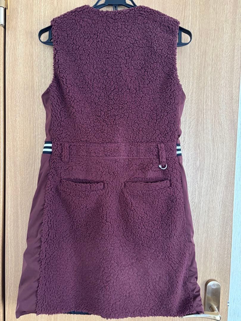 マンシングウェア※リバーシブルベストワンピース