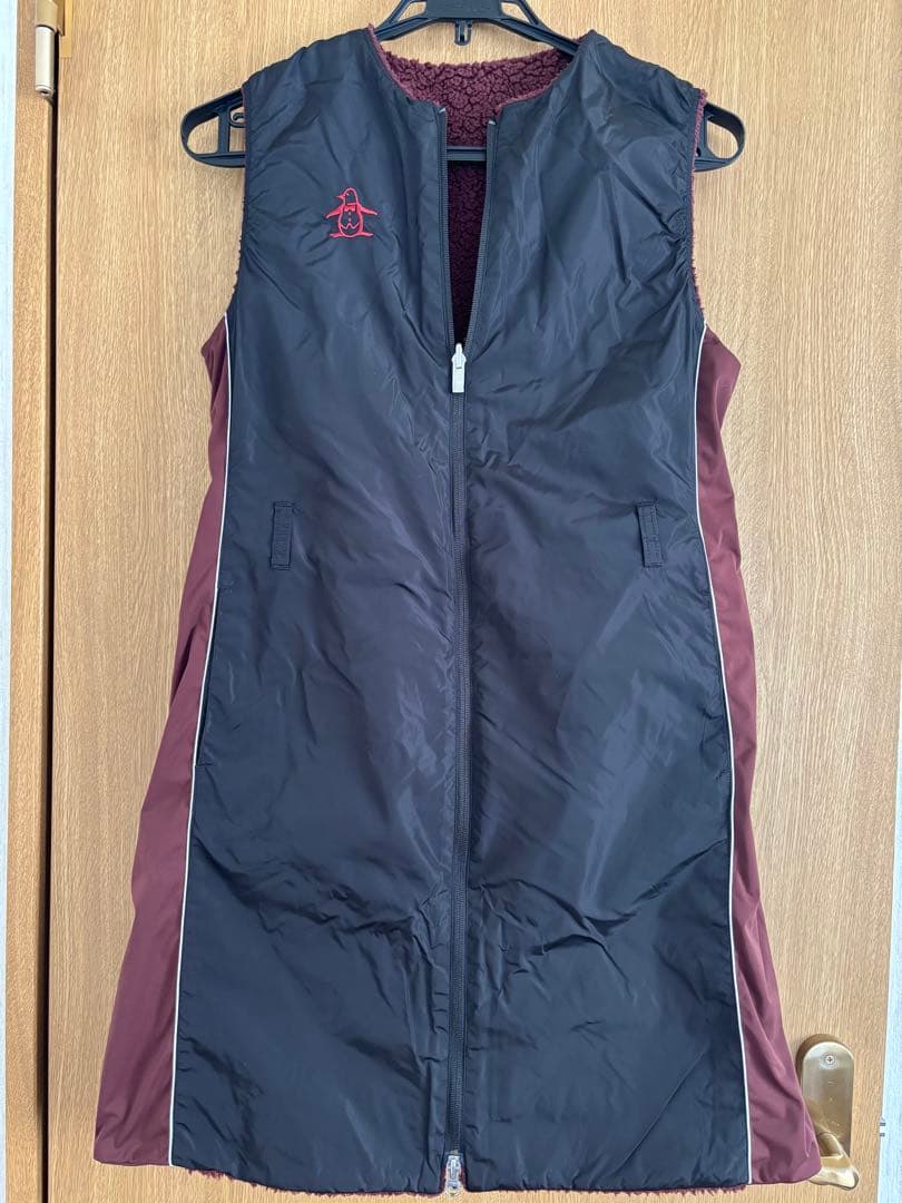 マンシングウェア※リバーシブルベストワンピース