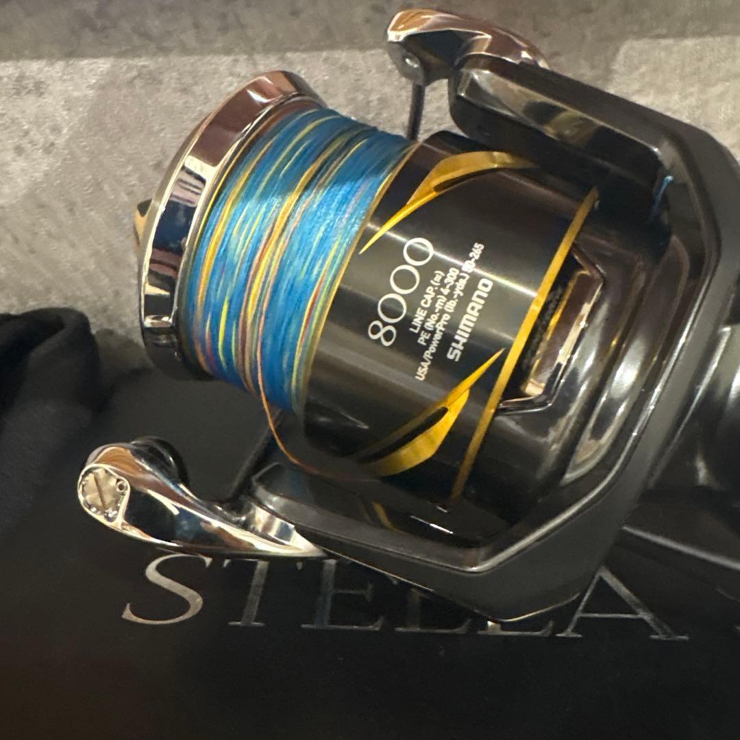 SHIMANO 25 ステラSW 8000HG スピニングリール 美品