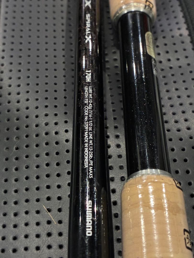 コルク保護フィルム！シマノ Bantam 170H グリップジョイント2ピース