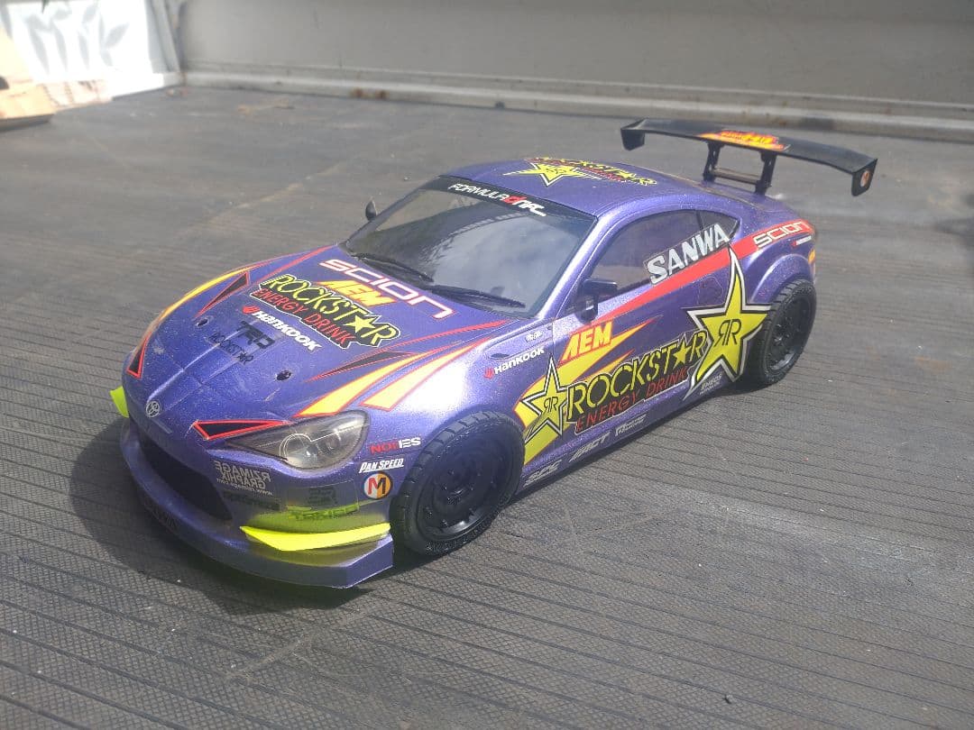 トヨタ　zn6 86　ラジコン　ドリラジ　1/10 ボディ