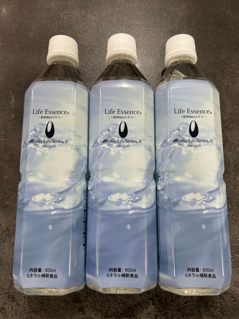 Life Essence ミネラルウォーター 600ml 3本セット