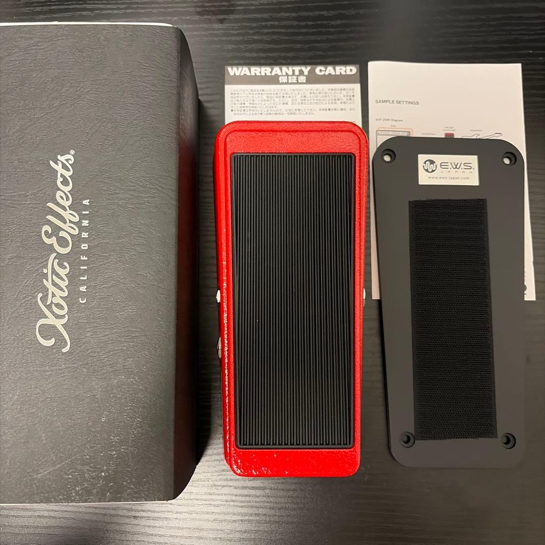 Xotic XVP-25K ボリュームペダル ローインピーダンス EWSプレート