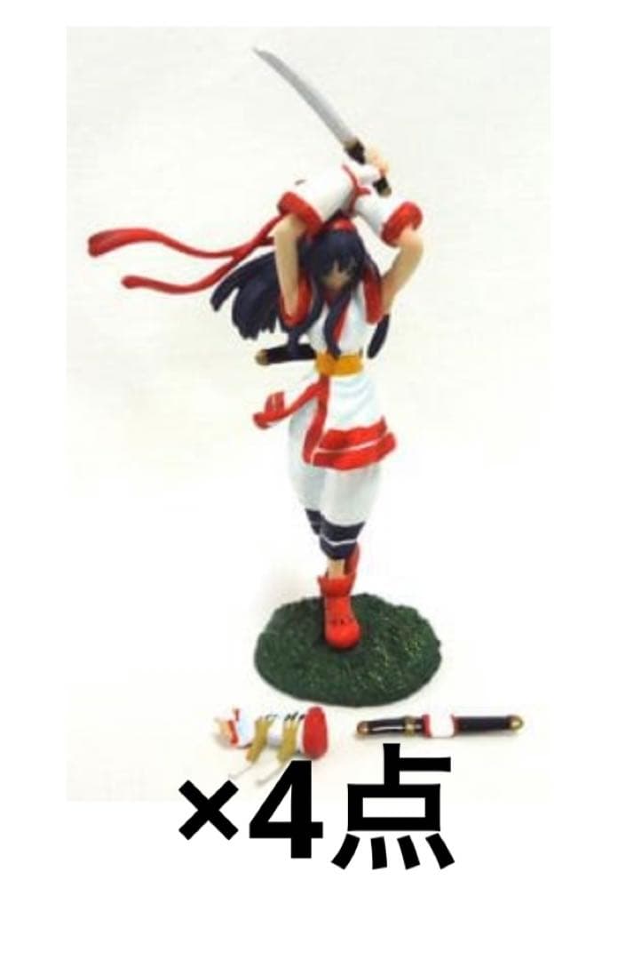 サムライスピリッツ　ナコルル　フィギュア　4点セット