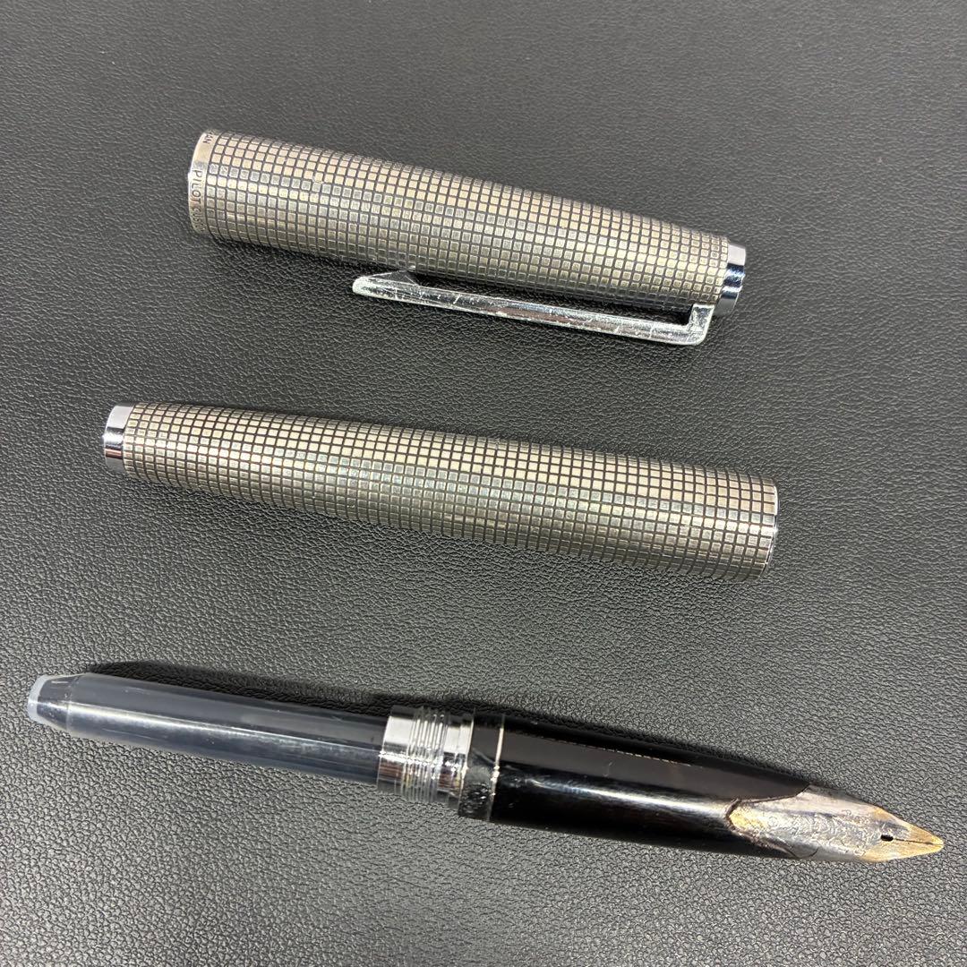 PILOT／パイロット 万年筆 スターリングシルバー 日本製