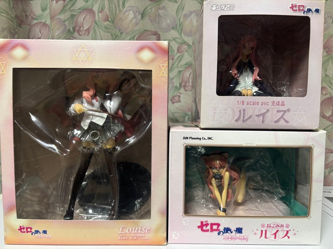 ゼロの使い魔 フィギュア ルイズセット