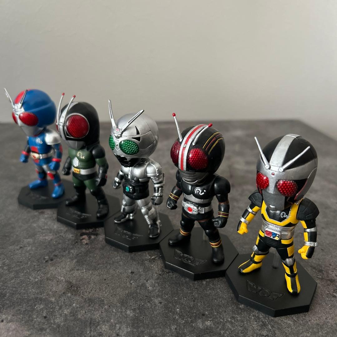 【美品】 WCF ワーコレ 仮面ライダーブラック シリーズ 5体セット