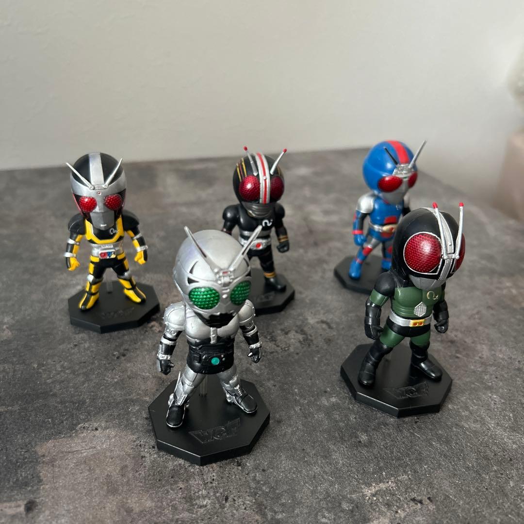 【美品】 WCF ワーコレ 仮面ライダーブラック シリーズ 5体セット