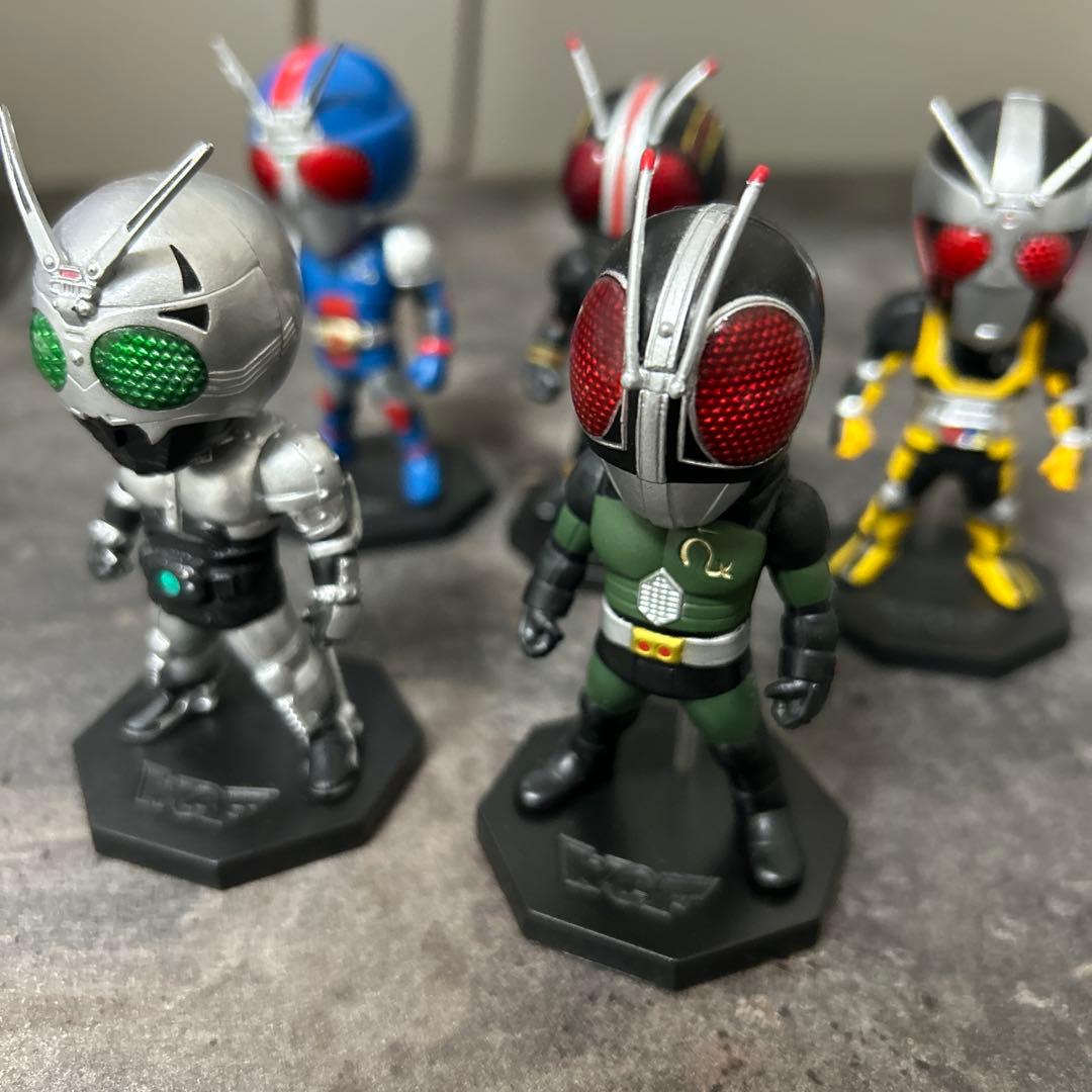 【美品】 WCF ワーコレ 仮面ライダーブラック シリーズ 5体セット