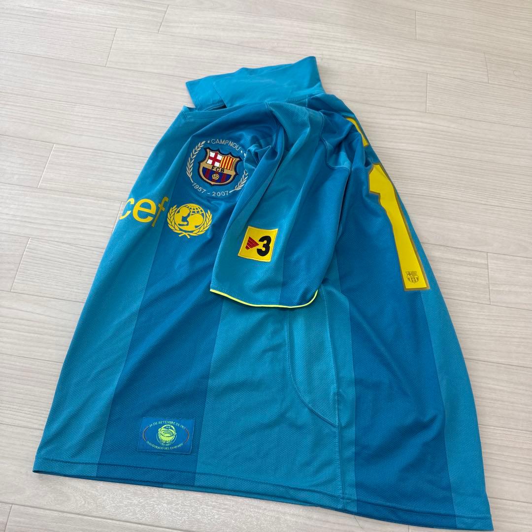 FCバルセロナ　メッシ19番サッカーゲームシャツ