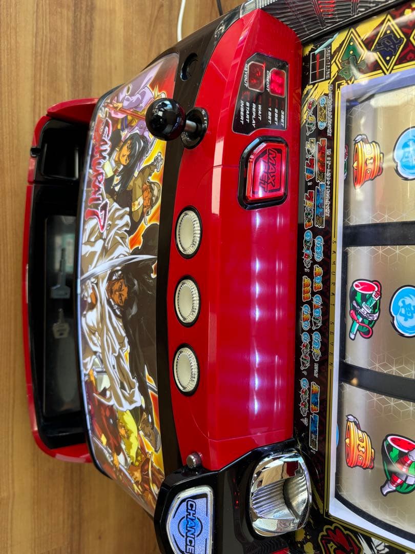 実機　希少台サムライ7 パチスロ