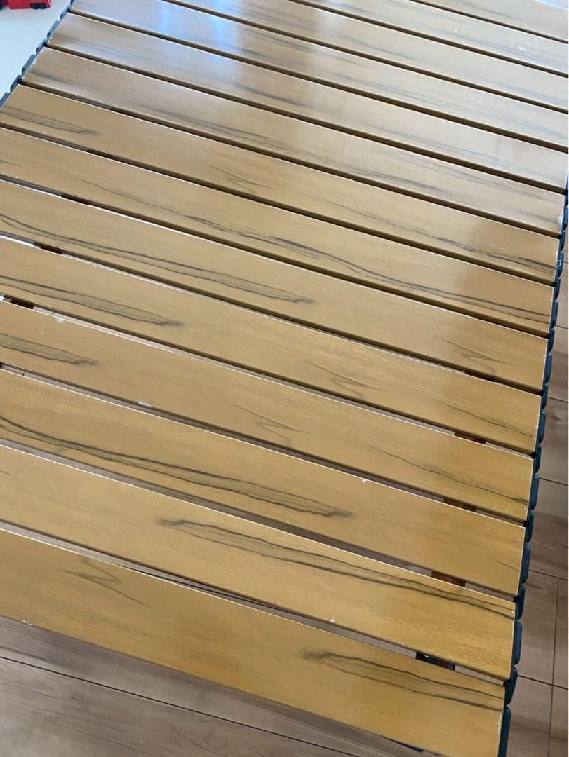 アウトドアテーブル　120/70/45 木目調 キャンプ　アウトドア コンパクト