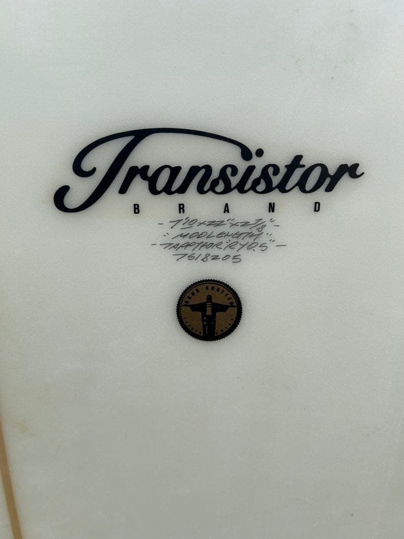 トランジスタ　サーフボード　ミッドレングス　サイズ7.10×22×2 1/8