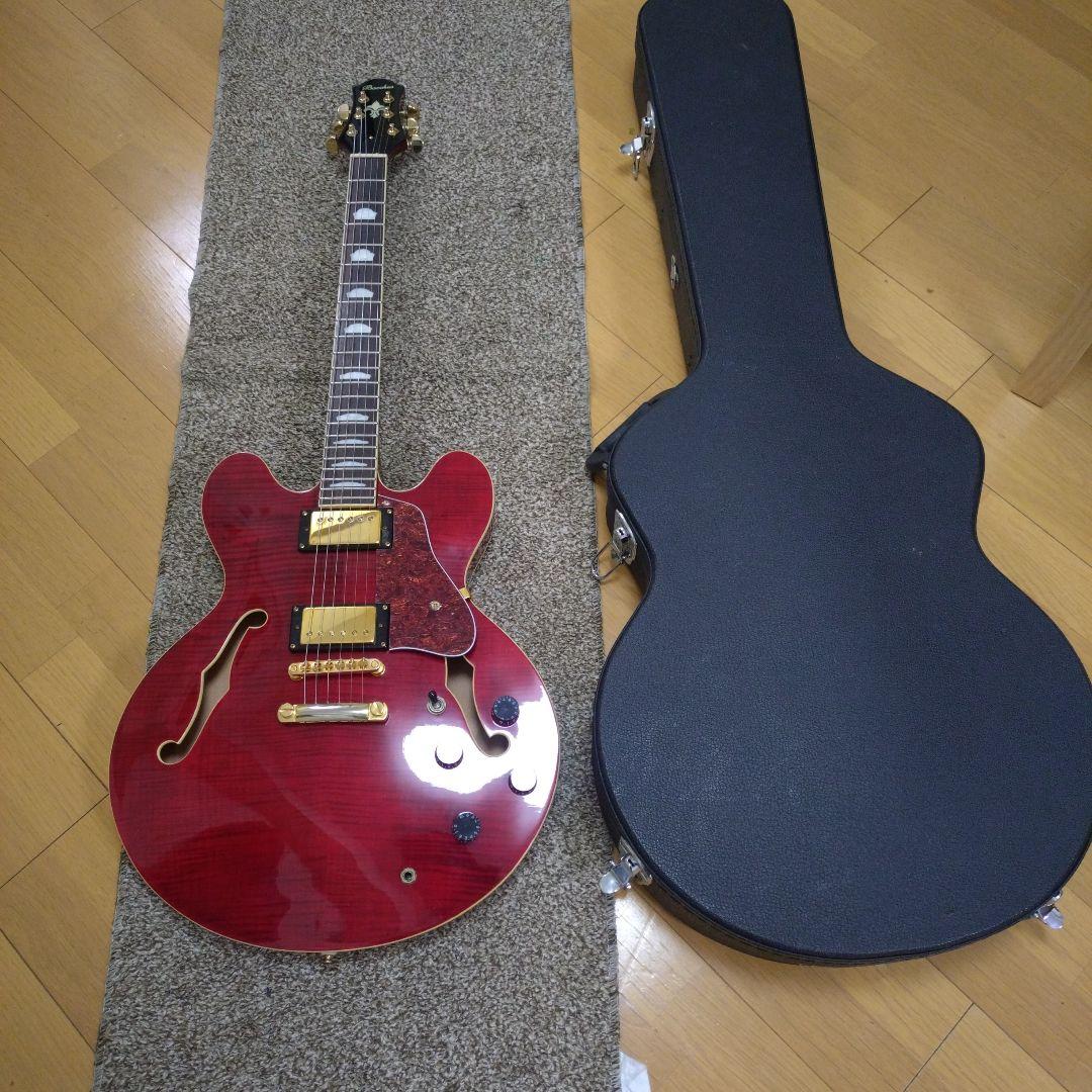 Bacchus セミアコ BSA-1200 エレキギター フルアコ