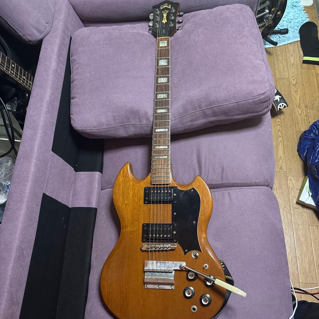 Guild S-100 USA MOD 板バネ　yamahaSGピックアップ