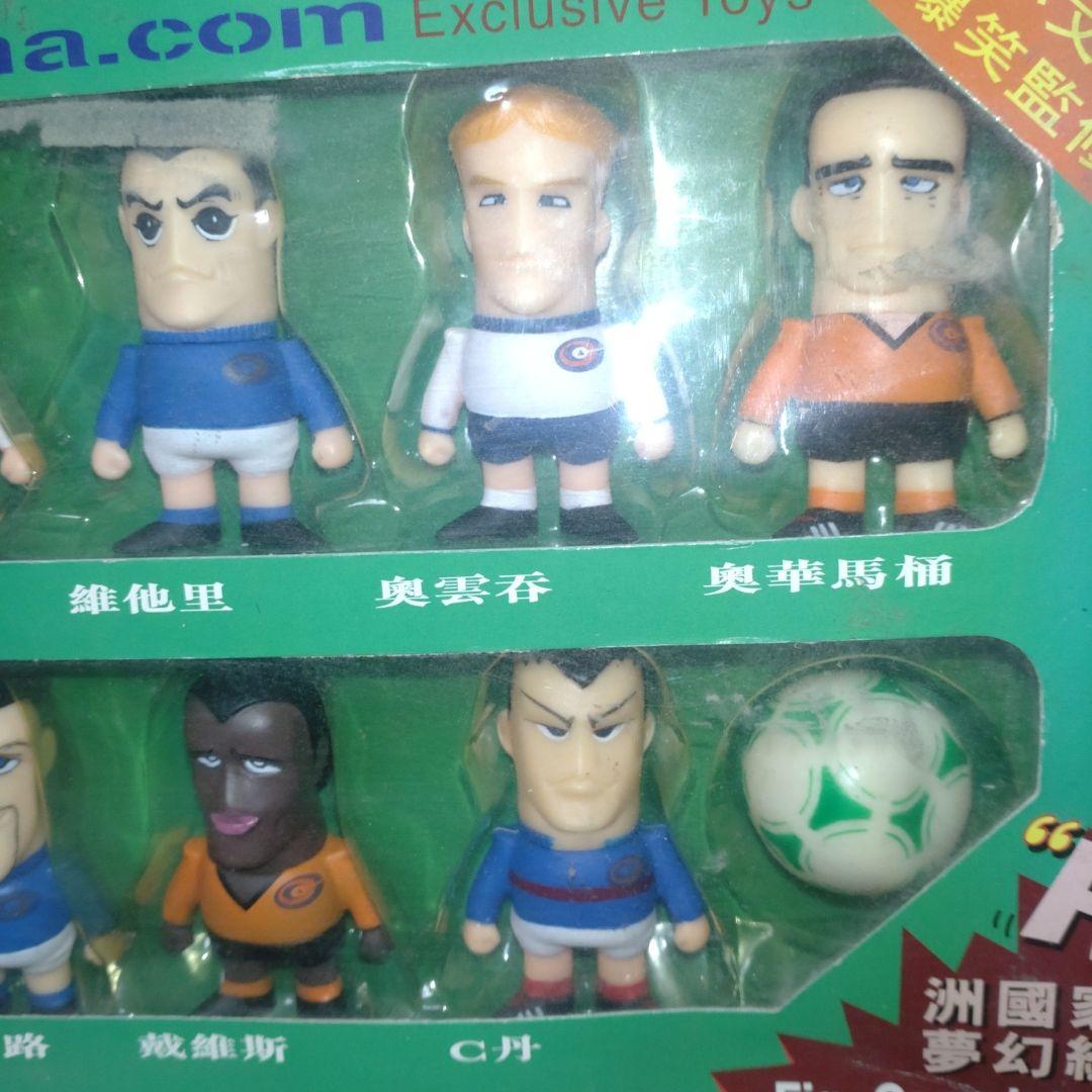 【激レア】サッカーソフビフィギュア11体+ボール セット
