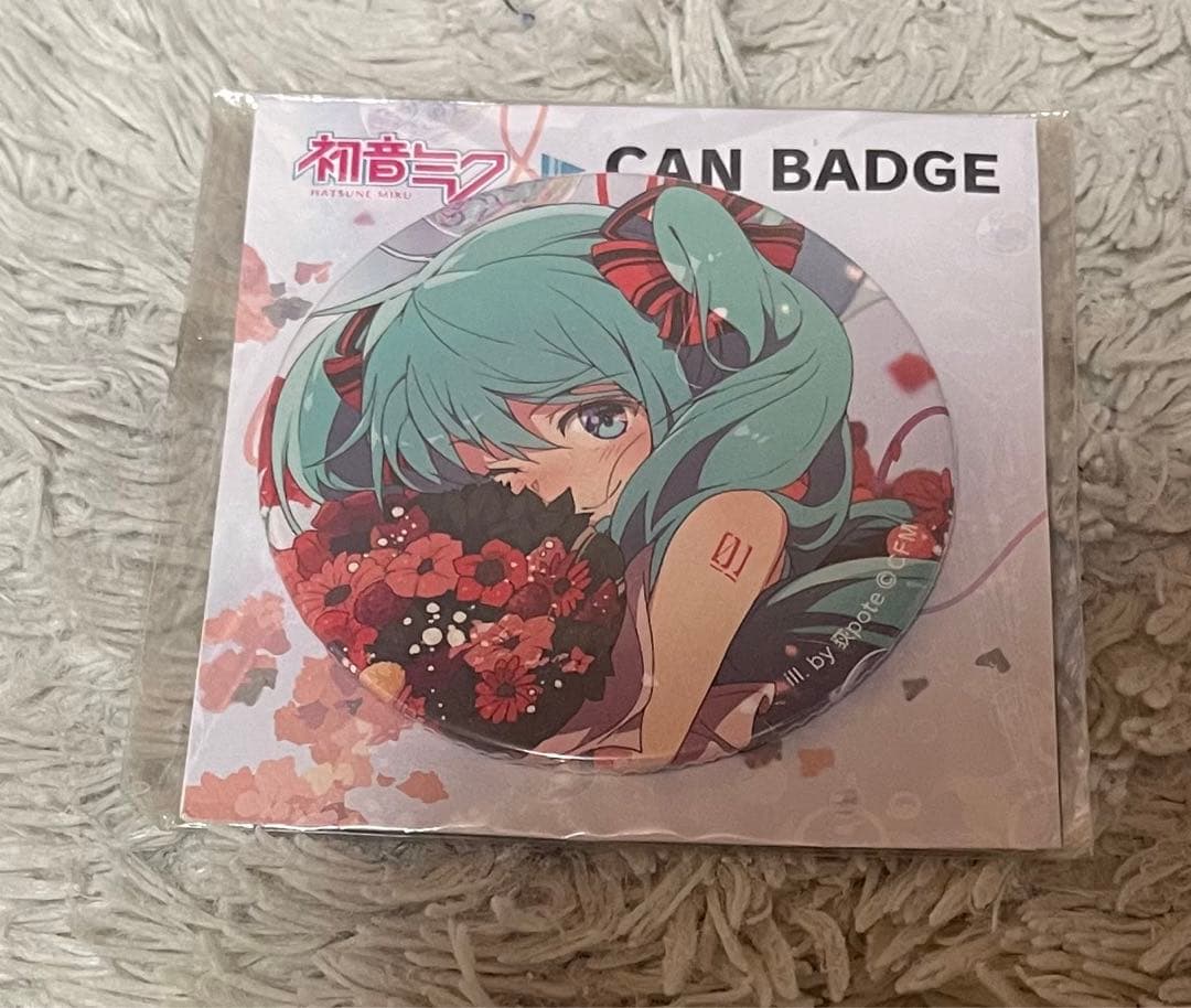初音 ミク 荻pote 缶バッジ ムービック