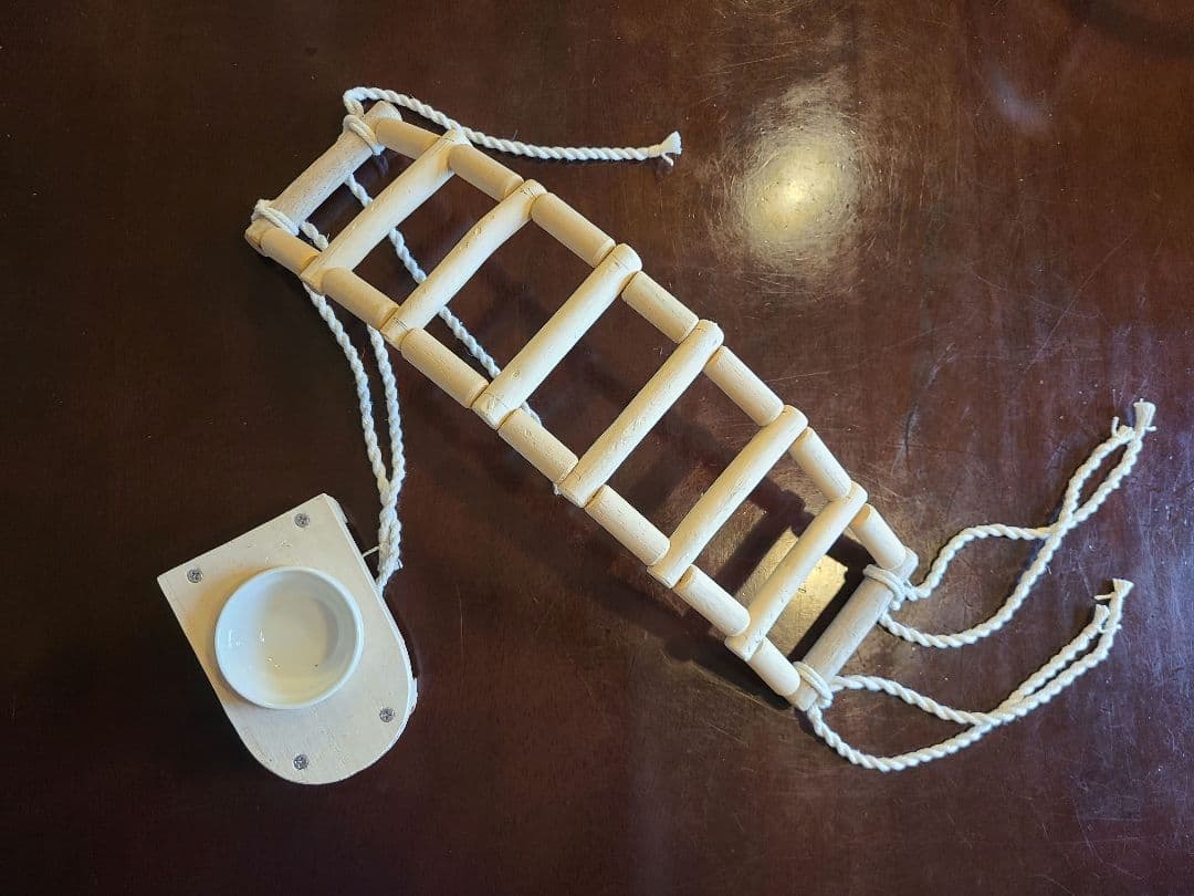 ⑦イボンヌ　オーダーバードアスレチック　流木　ハンドメイド