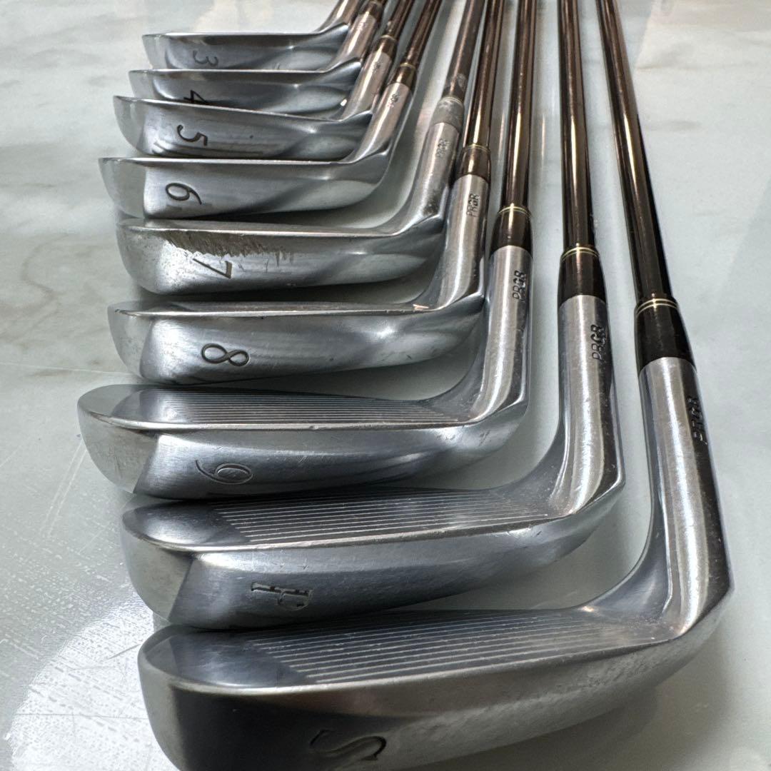 PRGR アイアンセット ステンレススチール カーボンシャフト