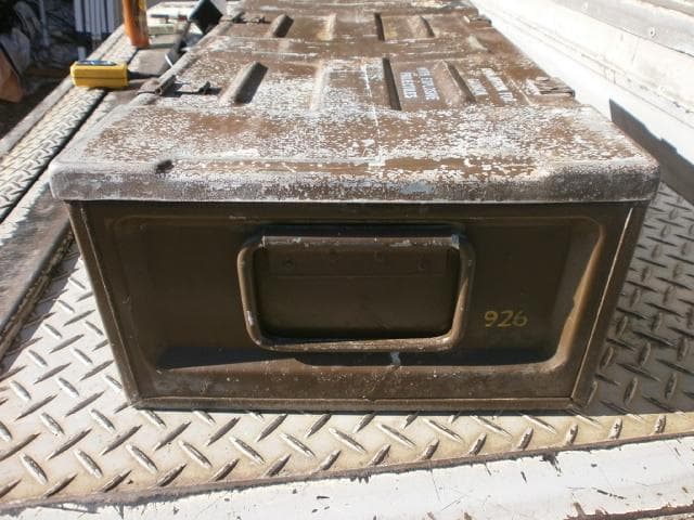 め*5様 米軍　81ｍｍ　迫撃砲用　弾薬箱 　アンモボックス