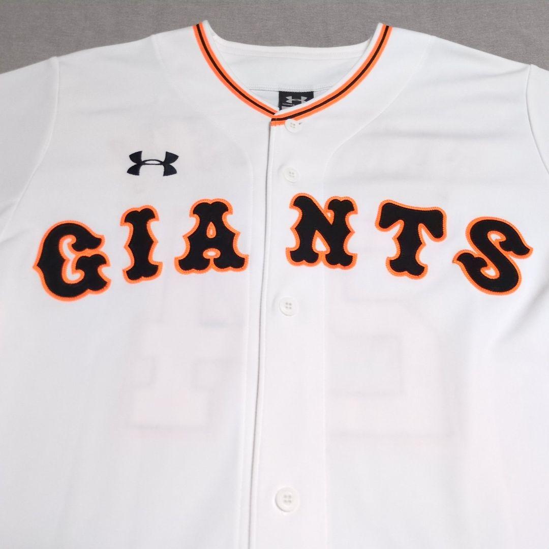 読売ジャイアンツ 高橋由伸 アンダーアーマ一 刺繍 ユニフォーム Ｌ