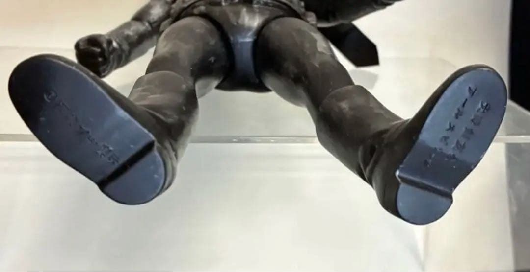 ■ 仮面ライダー 限定ソフビ ブロンズ調 面取れ /大野剣友会 中村文弥