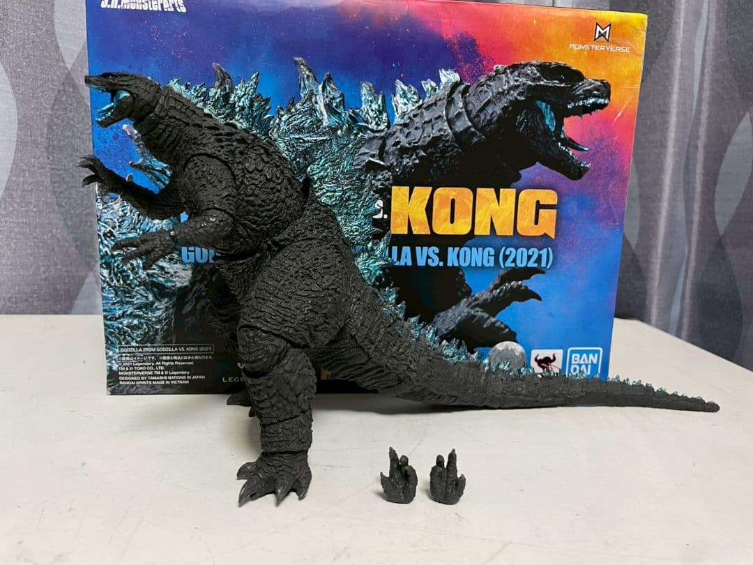 ゴジラ2021&メカゴジラ2021　SH.モンスターアーツ【中古】箱いたみ