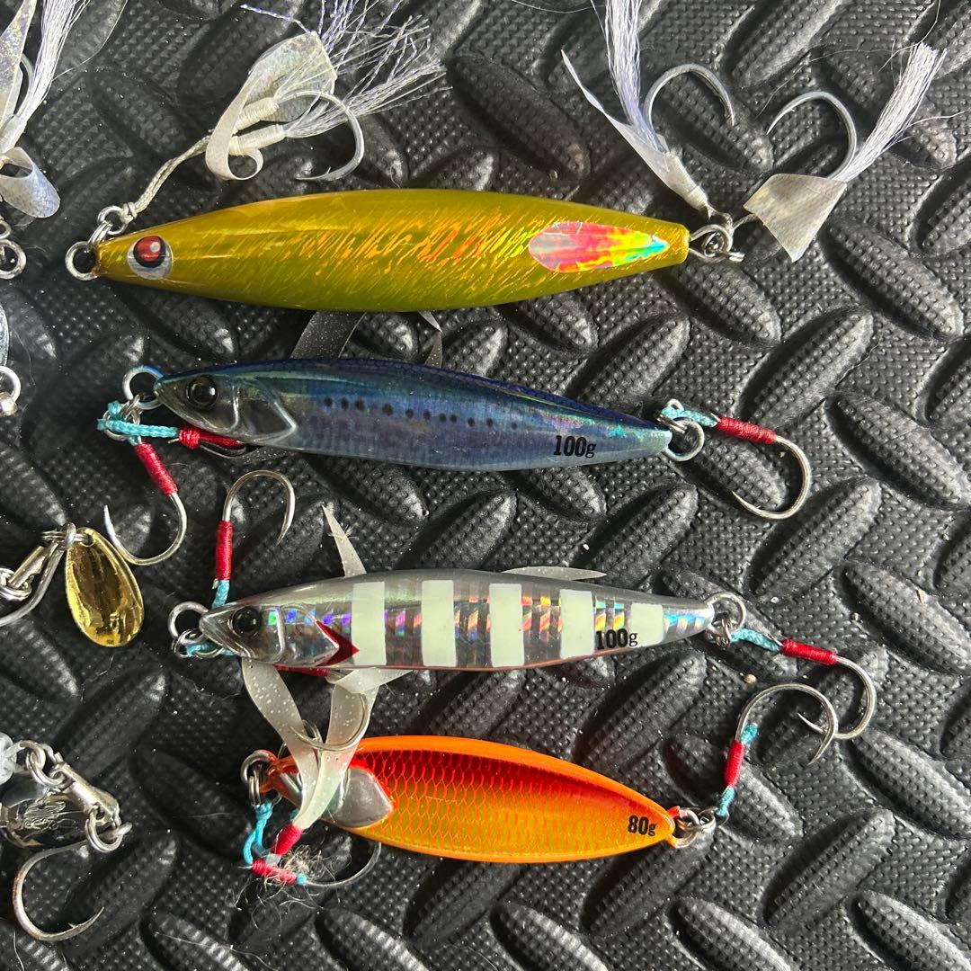 メタルジグ　8個セット　80〜100g