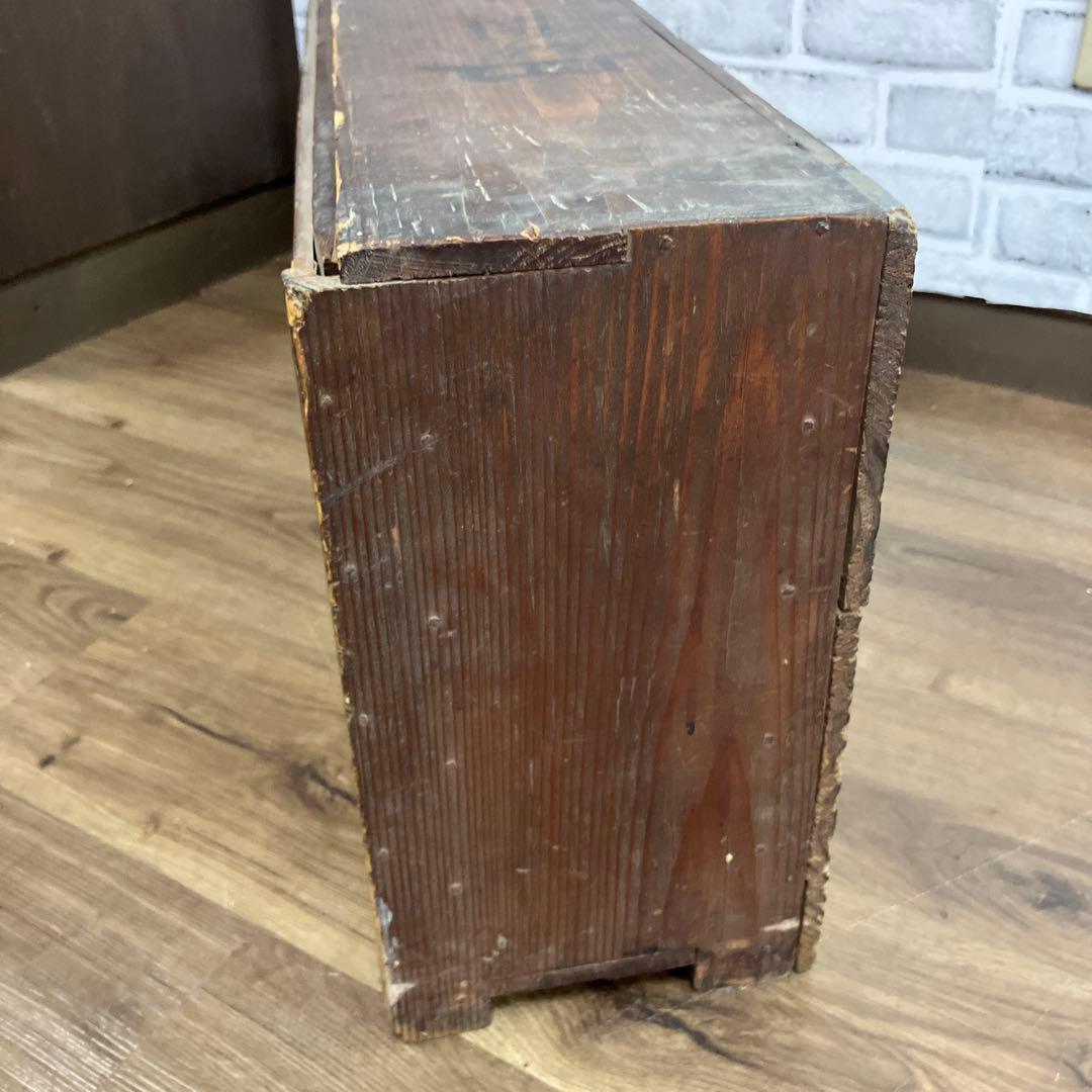 3F 明治時代物 骨董品 小皿 20客セット 木箱入り蔵出し アンティーク 染付