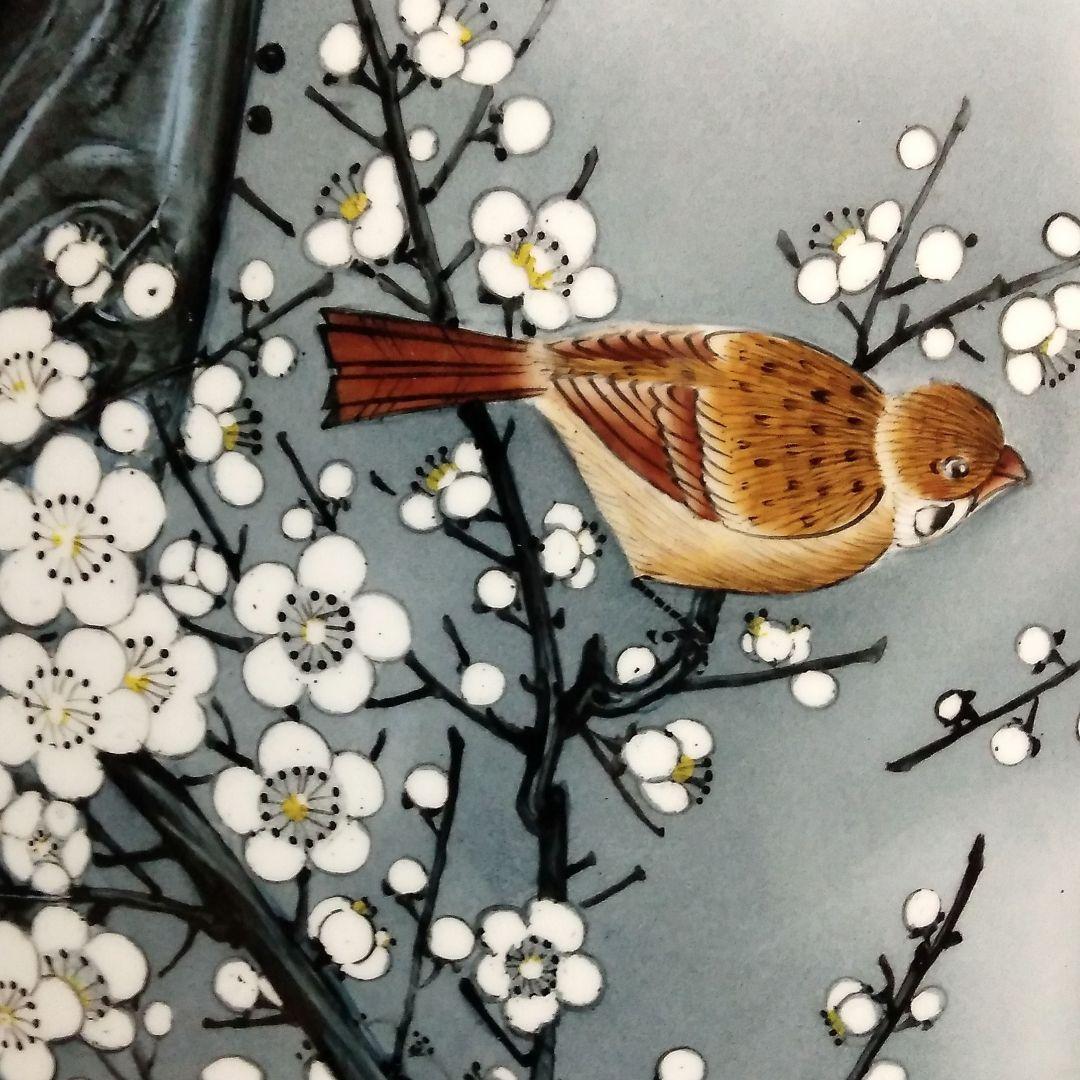 ★２/５で出品終了　超特大飾り壺158cm　花鳥図　沖縄本島引取限定　現物確認可