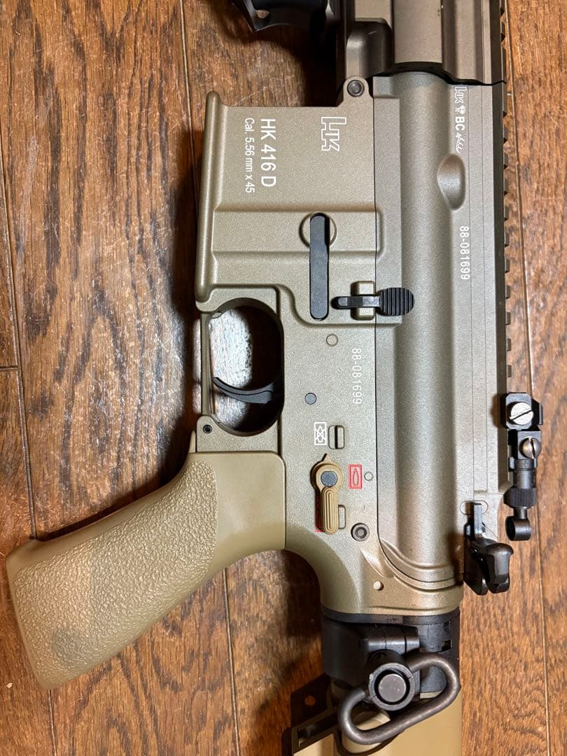 東京マルイ次世代電動ガンHK416タンカラー HKサプレッサー付き