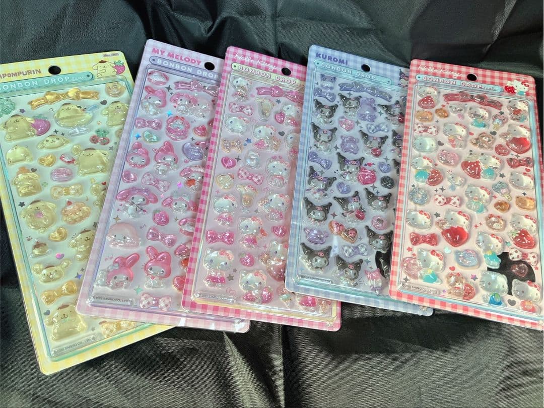 サンリオ ボンボンドロップシールまとめ売り 【正規品】
