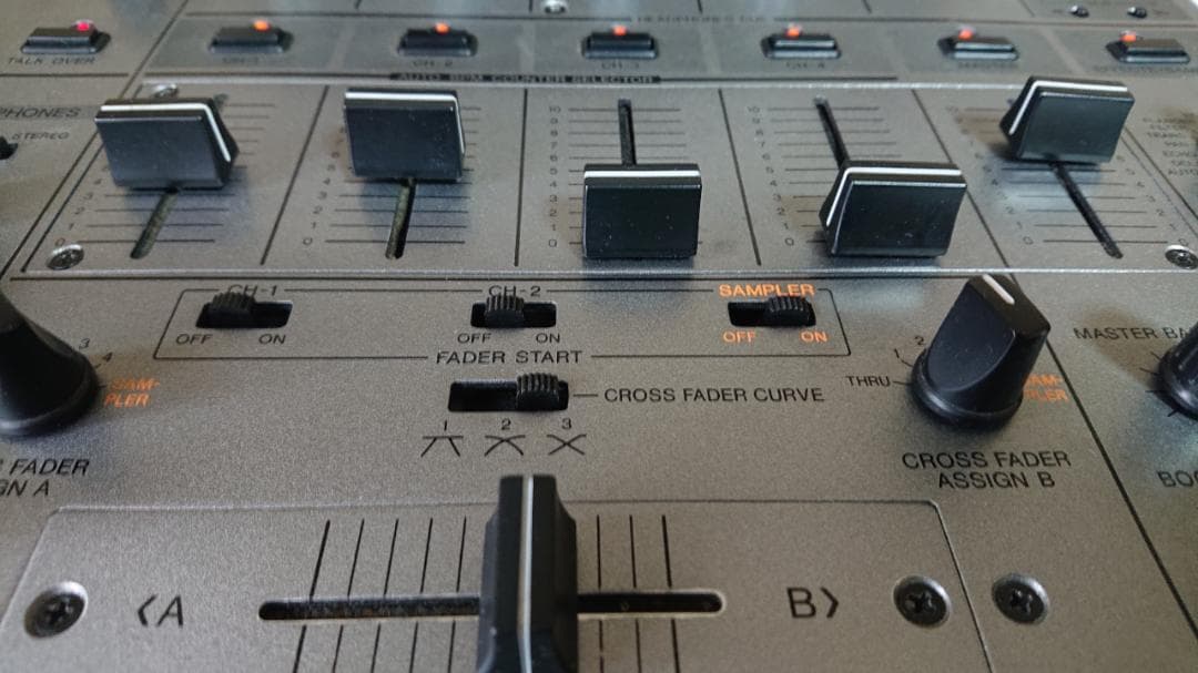 パイオニア DJミキサー DJM-600 リフレッシュ整備済み 良品