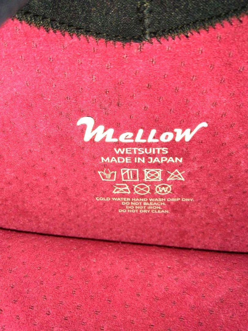 ★美品★ 24年製 MELLOW メロー ウェットスーツ 5×3mm セミドライ