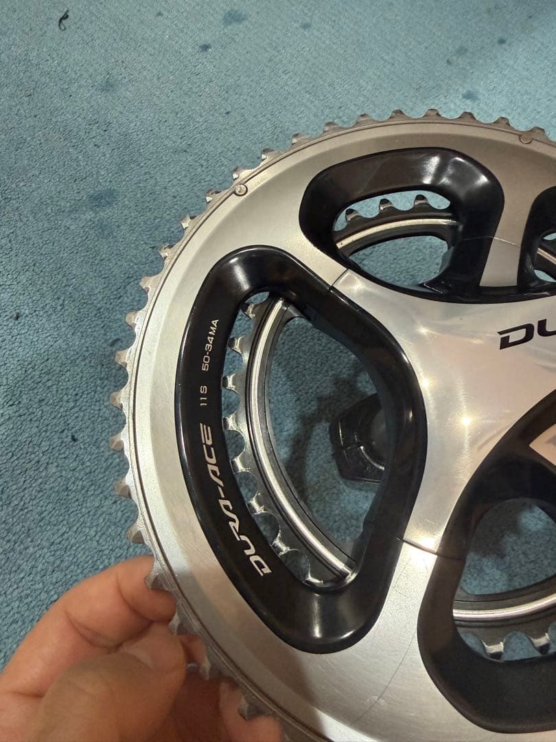 DURA-ACE 9000 165mmクランクセット 50/34