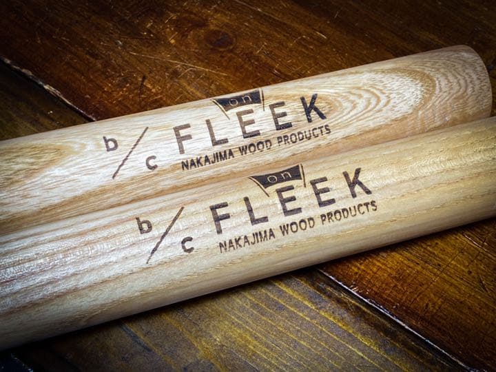 ウッドポール210㎝ボルト固定式ステンレスパイプ仕様3本継2本1セット