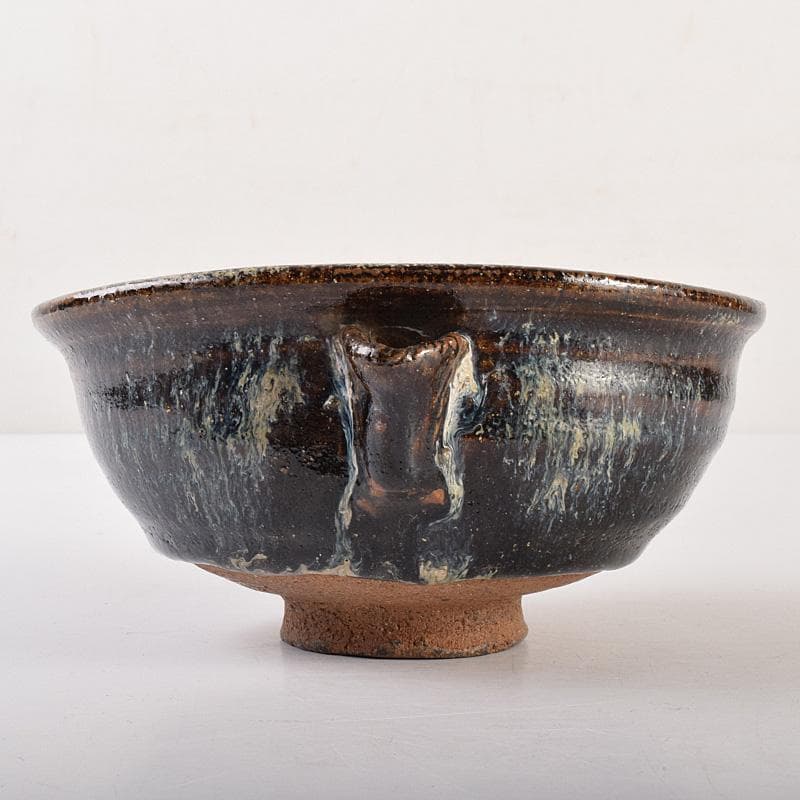 茶道具　唐津焼　古唐津　片口茶碗　小山冨士夫(古山子)書付箱　M　R7550