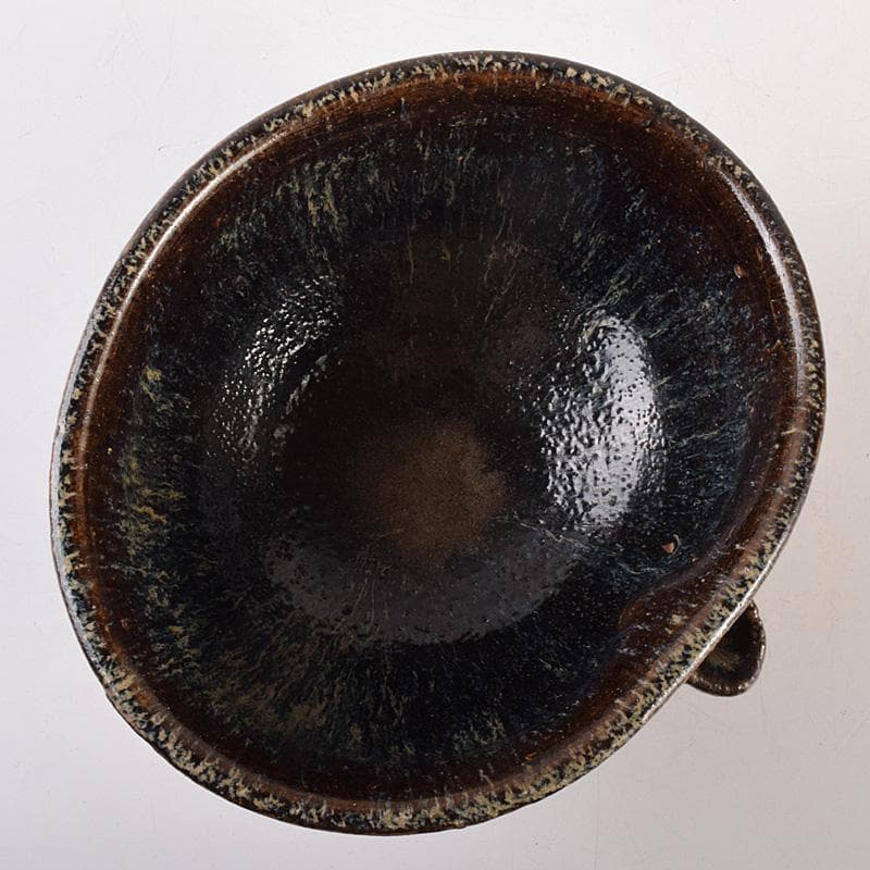 茶道具　唐津焼　古唐津　片口茶碗　小山冨士夫(古山子)書付箱　M　R7550