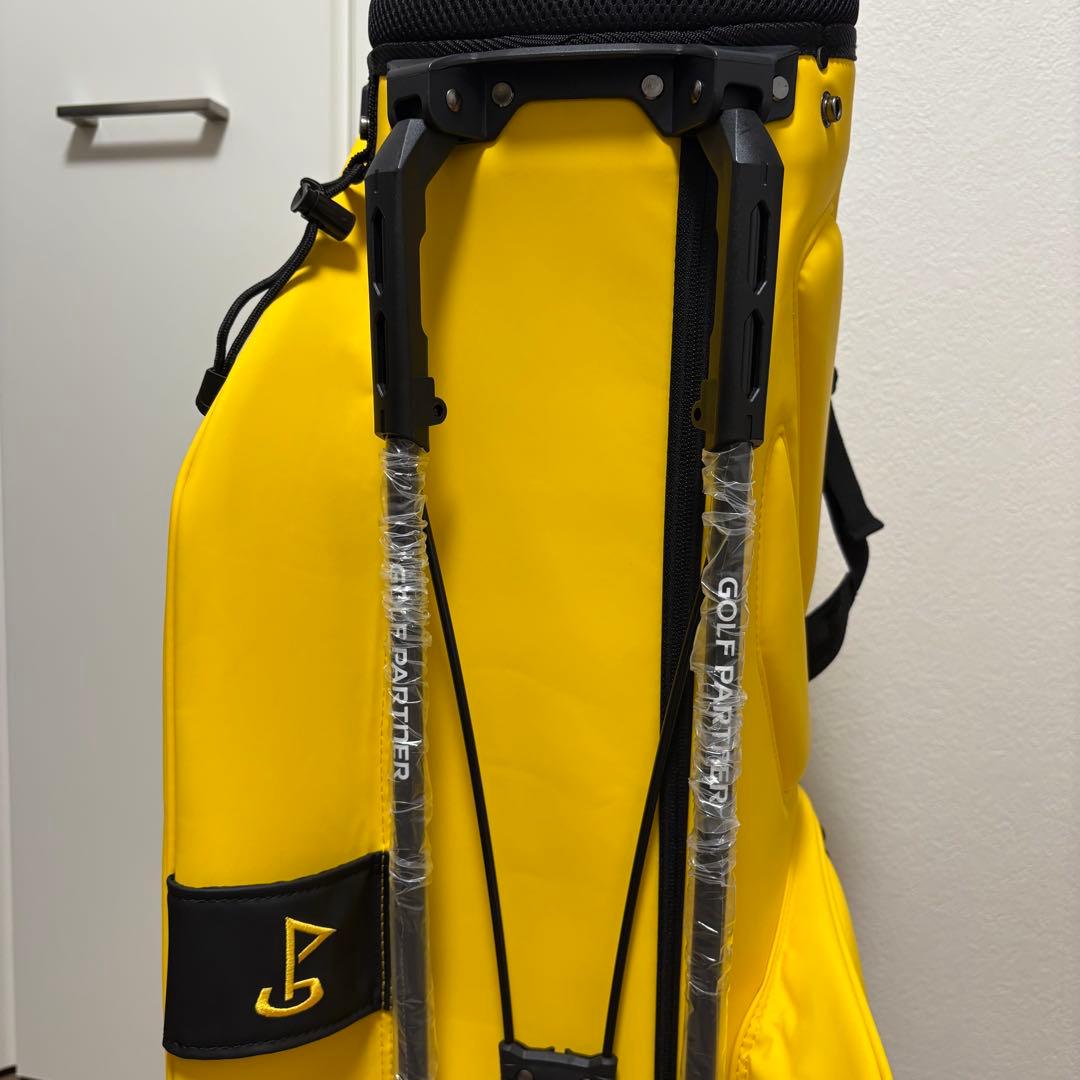 新品未使用品 GOLF PARTNER NEXGEN イエローキャディバッグ